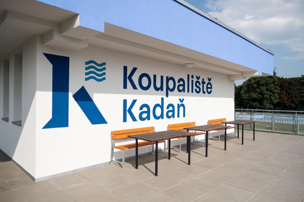 Ubytovna A Cykloubytovna Koupaliste Kadaň Dış mekan fotoğraf